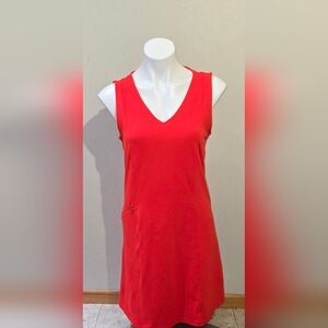 Toad&Co Red Garment Label Detail